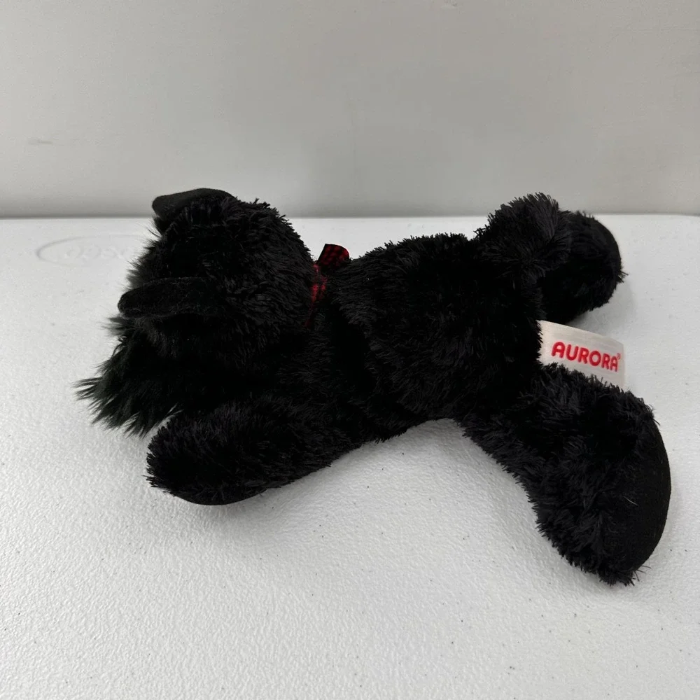 Aurora‎ Flopsies Dog Mr Nick Scottie Scottish Terrier Plush Black Stuffed Animal